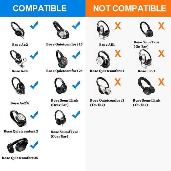 Replacemen Ear Cushions for Bose - New Bee