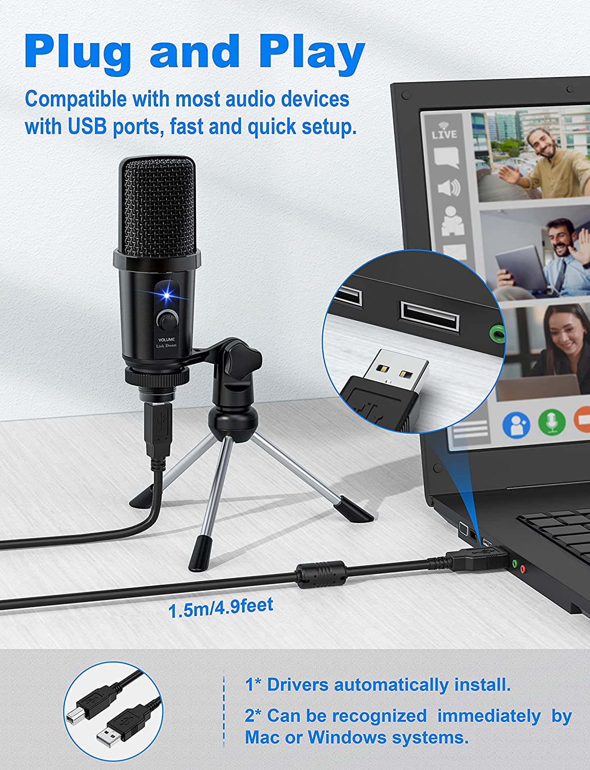 USB Microphone DM19